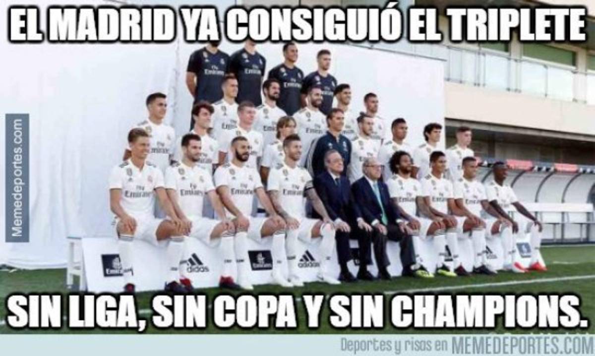 Los memes destruyen a un Real Madrid goleado y eliminado de la Champions por el Ajax