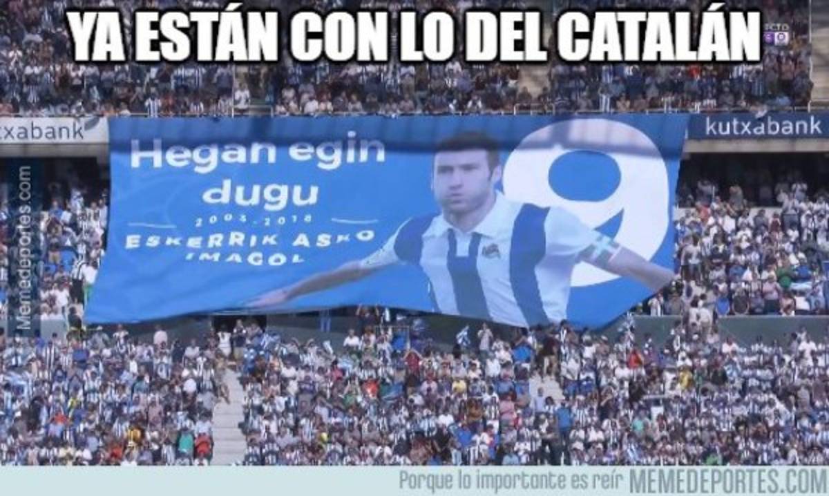 Los memes del sufrido triunfo del Barcelona sobre la Real Sociedad