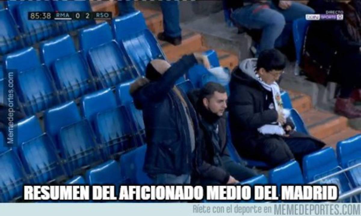 Burlas: 'Trituran' con memes al Real Madrid por su derrota ante la Real Sociedad