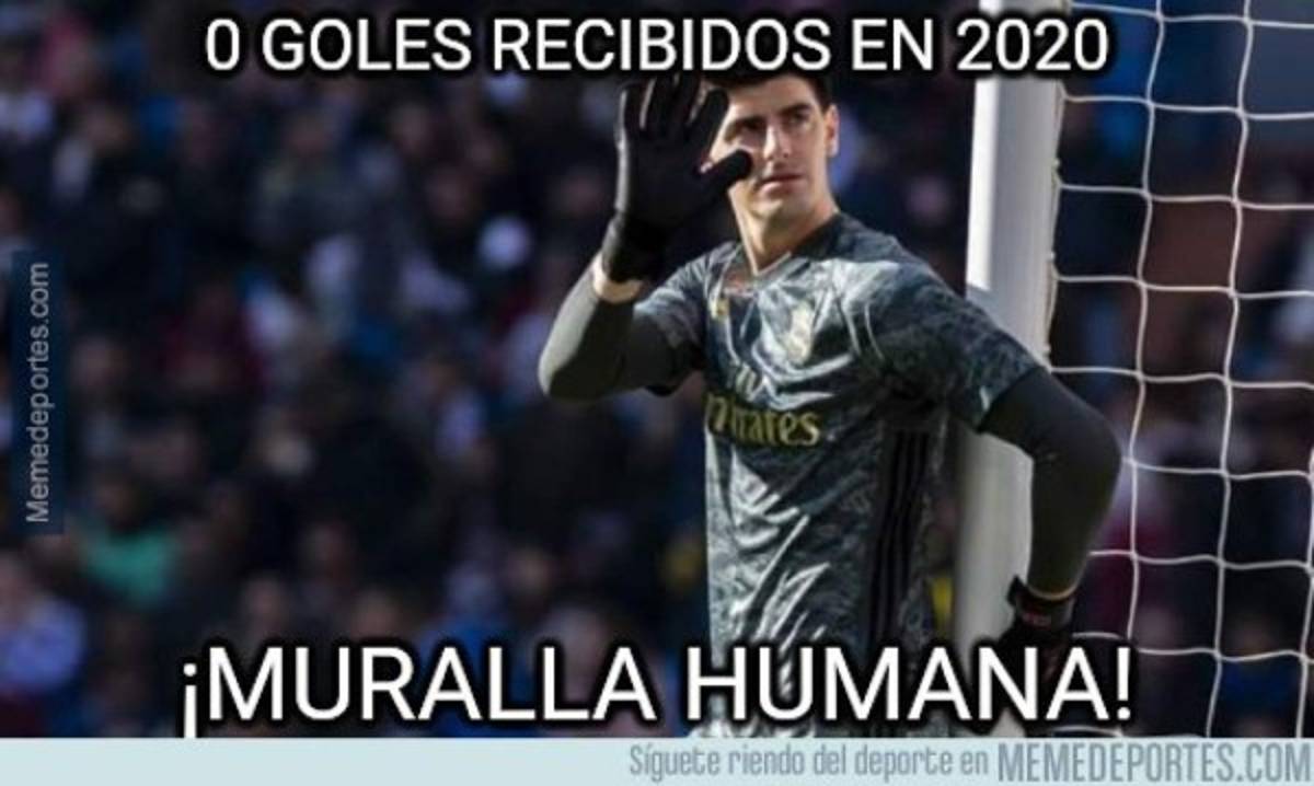 Courtois y James Rodríguez, protagonistas del los memes tras el triunfo del Real Madrid sobre Getafe