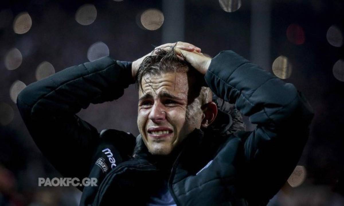 ¡Sin palabras! Impactante festejo del PAOK Salónica tras ganar la liga griega 34 años después