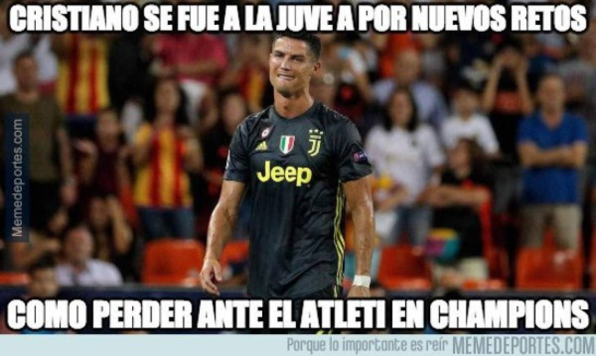 Memes: Gestos polémicos de Cristiano Ronaldo y Simeone hacen explotar las redes sociales