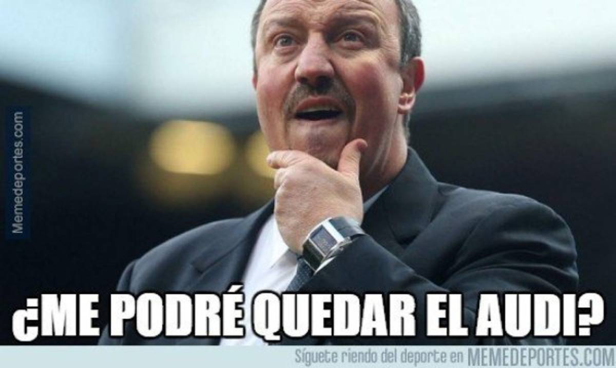 MEMES: Fuertes burlas contra Rafa Benítez y Real Madrid