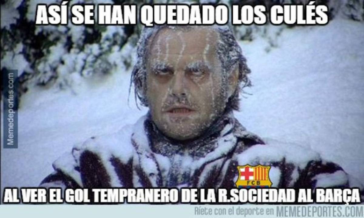 Los memes de la remontada del Barcelona ante la Real Sociedad