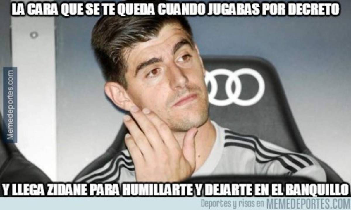 Keylor Navas, Zidane, Courtois y los memes del Real Madrid-Celta