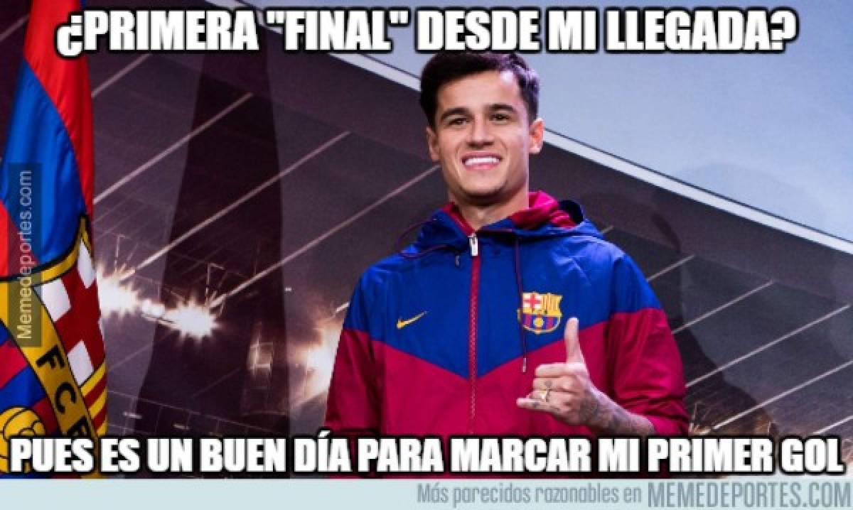 LOCURA: Acribillan al Madrid con memes por la clasificación del Barça a la final de Copa del Rey