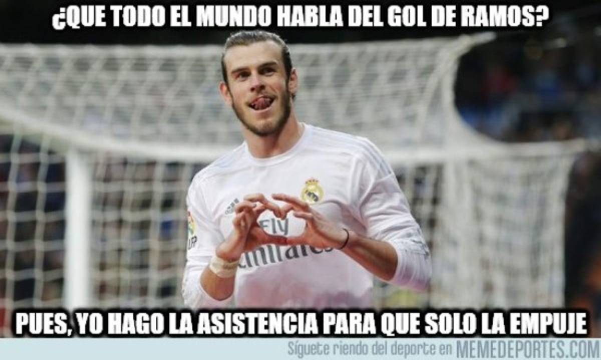El gol de Sergio Ramos en fuera de lugar arrasa con los memes