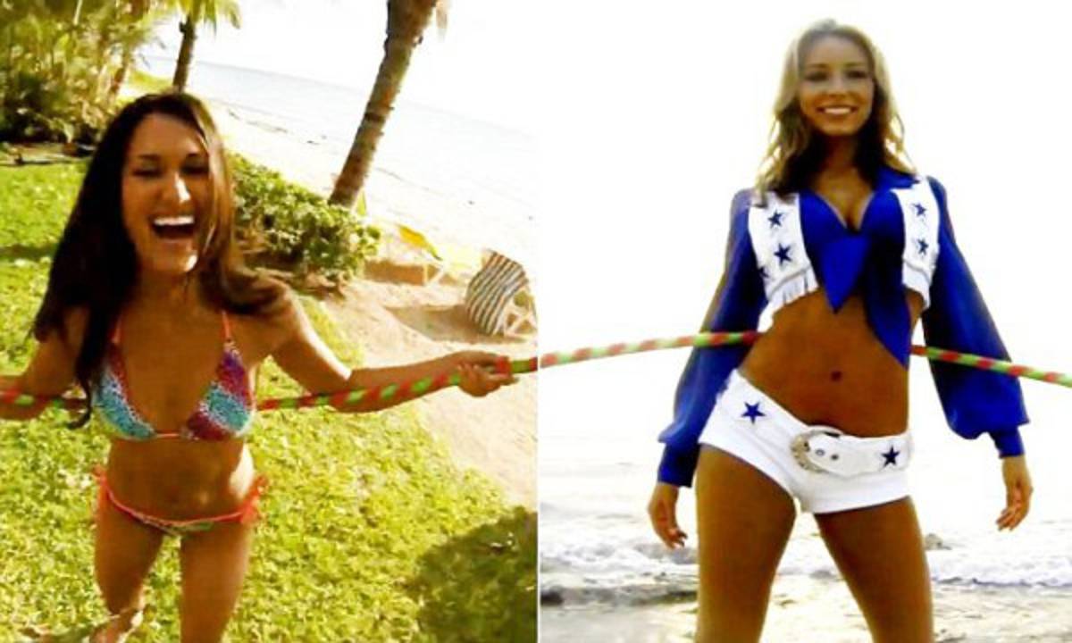 VIDEO: Animadoras de Dallas Cowboys enamoran con un Hula