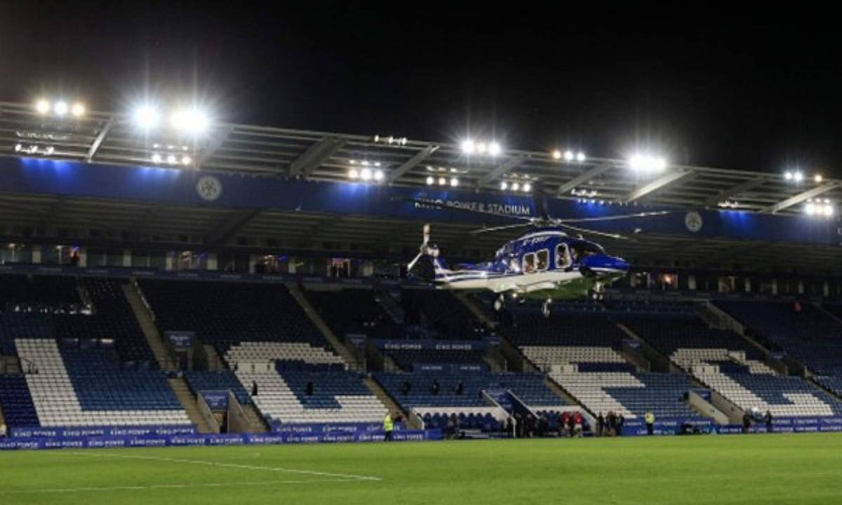 En fotos: Así quedó el helicóptero del presidente del Leicester tras el accidente