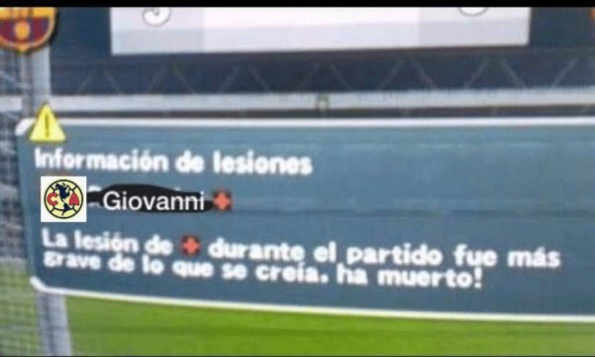 Giovanni dos Santos, víctima favorita de los memes luego del clásico América - Chivas en México