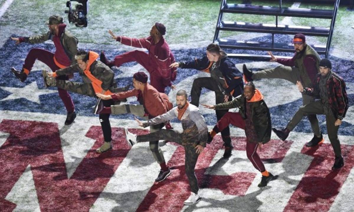 Las mejores imágenes del show de Justin Timberlake en el medio tiempo del Super Bowl