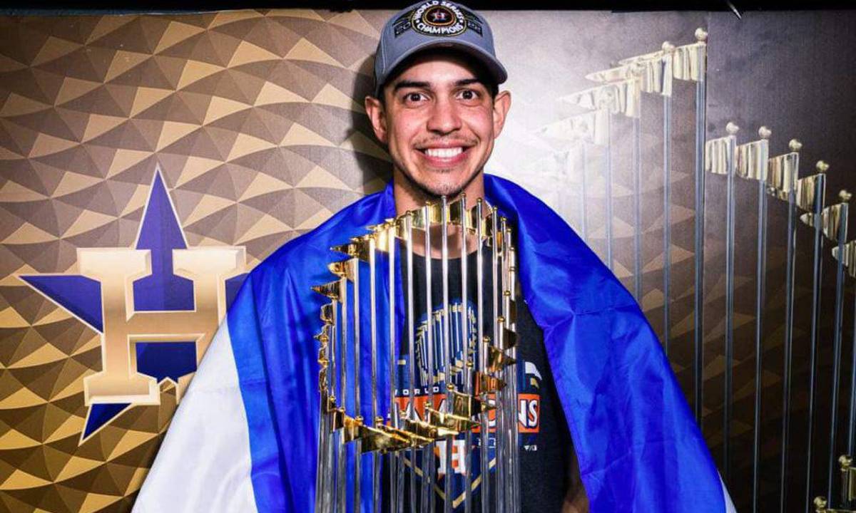 Cambio radical: El antes y después de Mauricio Dubón, el primer hondureño en quedar campeón en el Béisbol de las Grandes Ligas