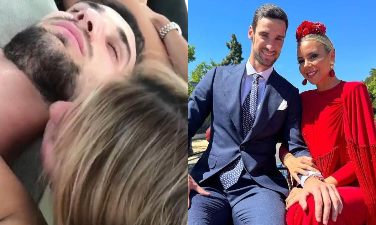 Alba Silva no se ha separado de Sergio Rico durante este proceso de recuperación.