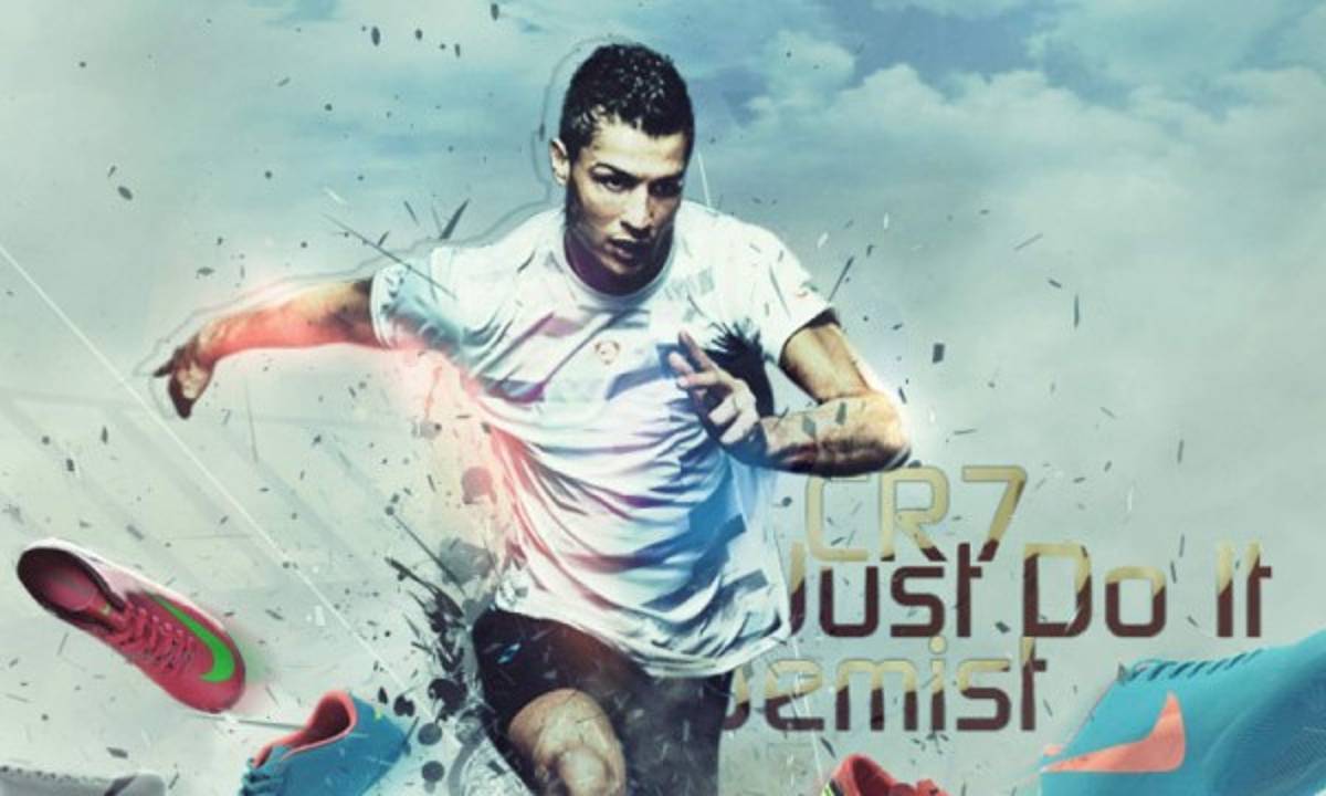 Seguidores de Cristiano Ronaldo hacen magia con su imagen