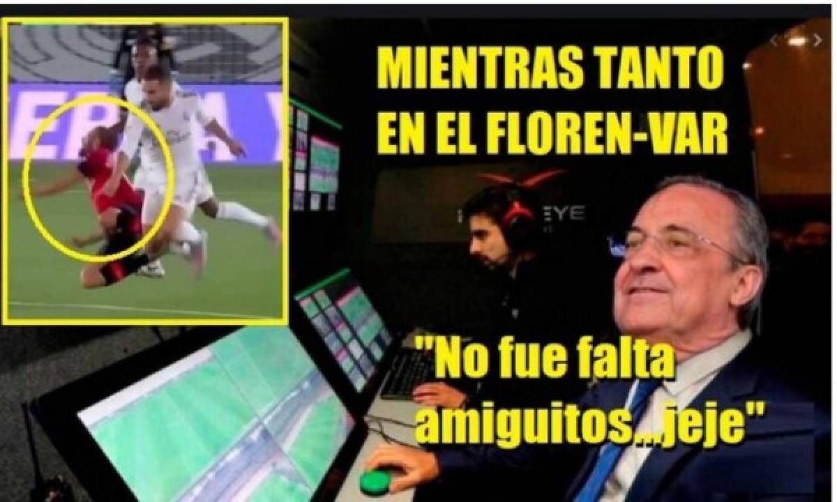 Los memes no perdonan al Real Madrid por otra 'ayuda' del VAR, pero ahora ante el Mallorca