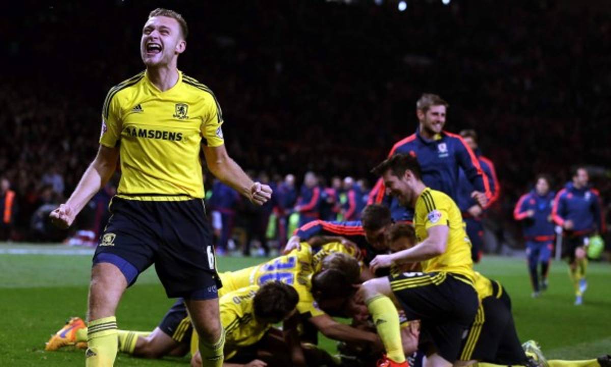 Middlesbrough elimina a Manchester United en penales en Copa de la Liga