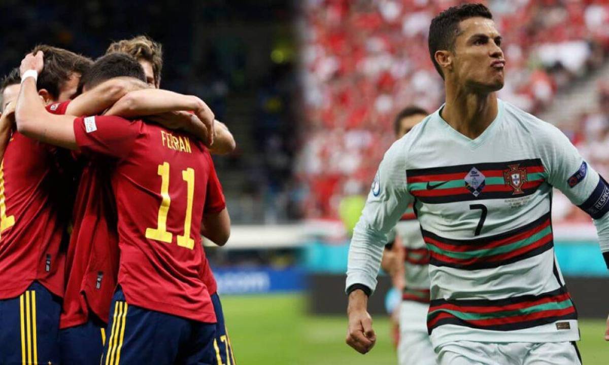 Cristiano Ronaldo y Portugal chocarán ante España en la Liga de Naciones de UEFA.