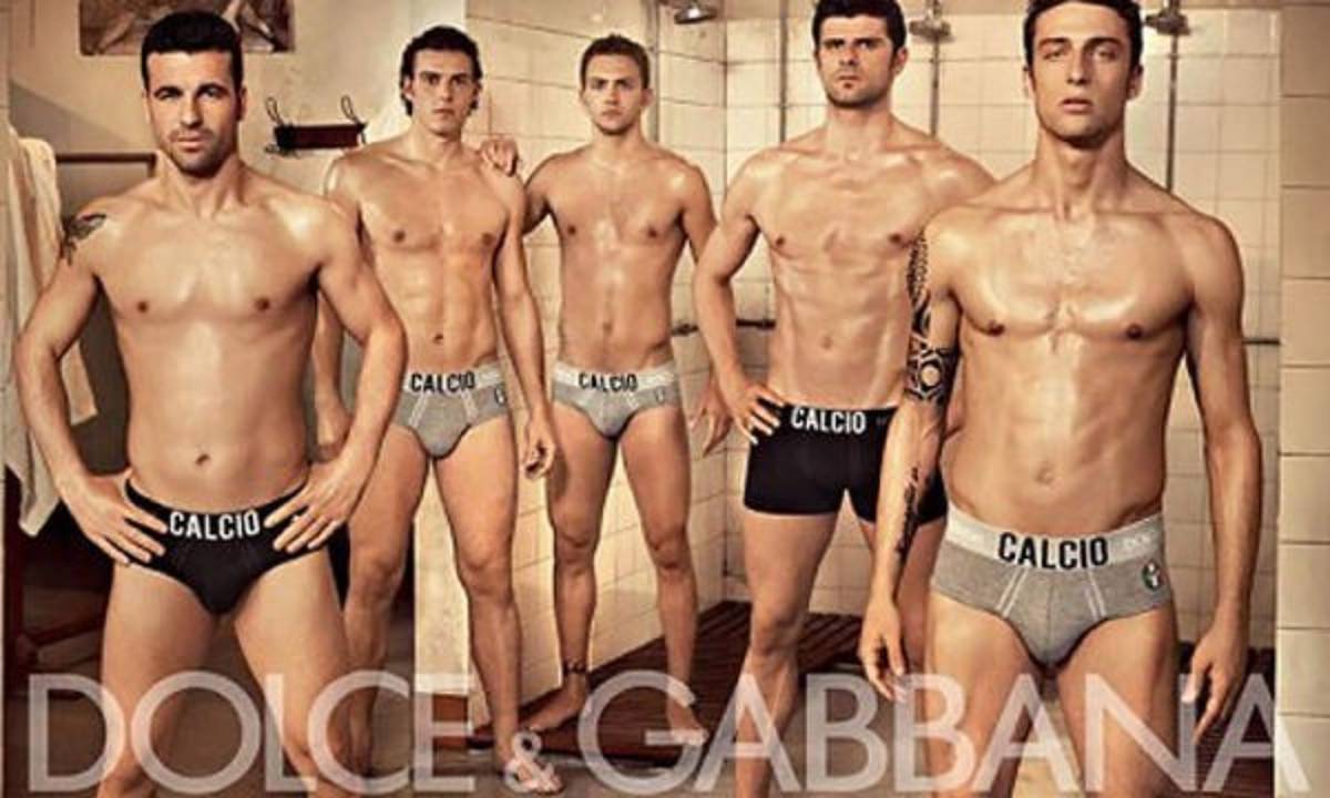 Los futbolistas que decidieron posar en calzoncillos