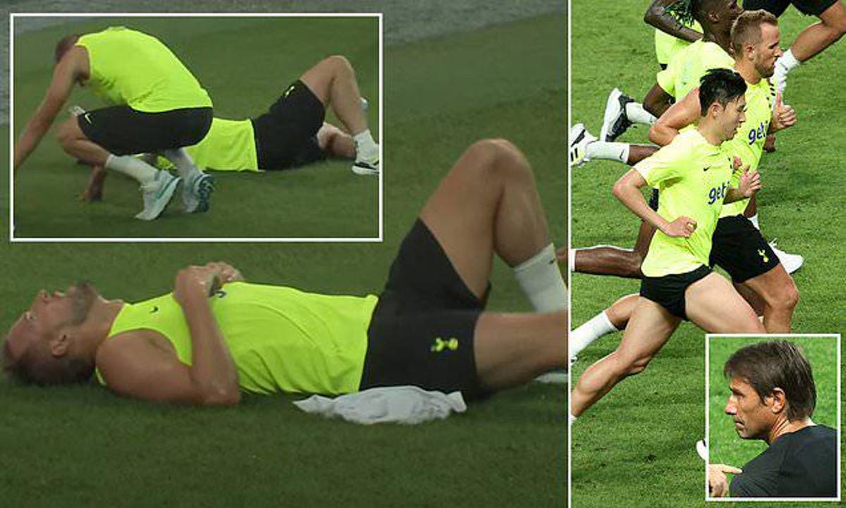 Harry Kane vomita y Son se desploma: El duro “método Conte” que viven los futbolistas del Tottenham en pretemporada