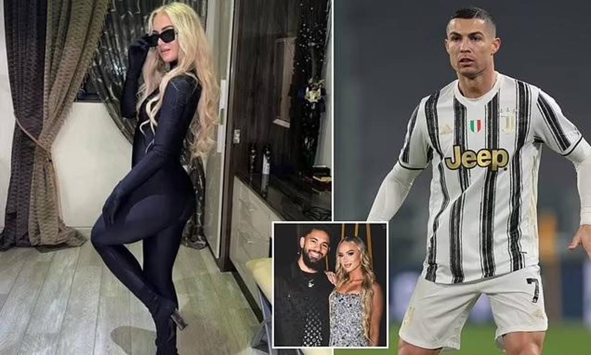 ¿Qué piensa Georgina? Alisha Lehmann muestra su ajustado traje de Halloween e hizo esto con Cristiano Ronaldo