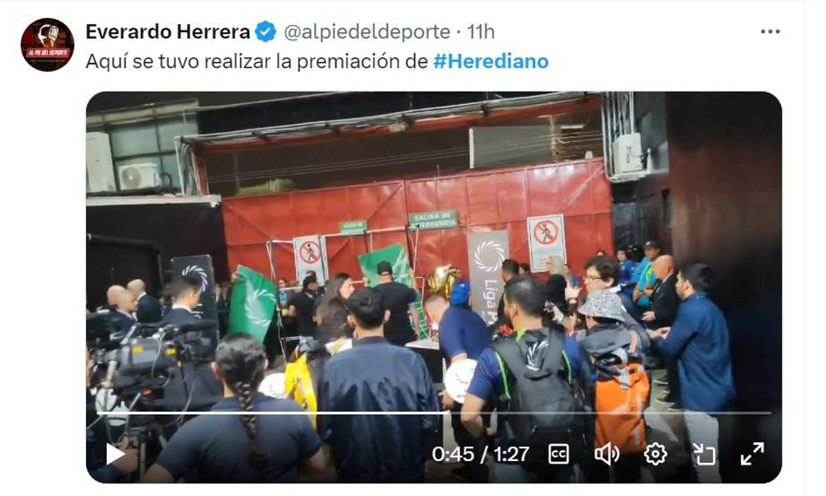 “Vergüenza, malos perdedores”, la escandalosa pelea en la final entre Alajuelense y Herediano en Costa Rica le dio la vuelta al mundo