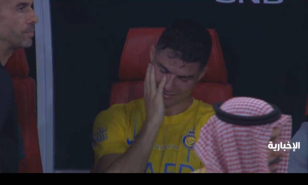 El tremendo llanto de Cristiano, el jugador que fue regañado por Ronaldo y el gesto del luso tras perder la final con Al Nassr
