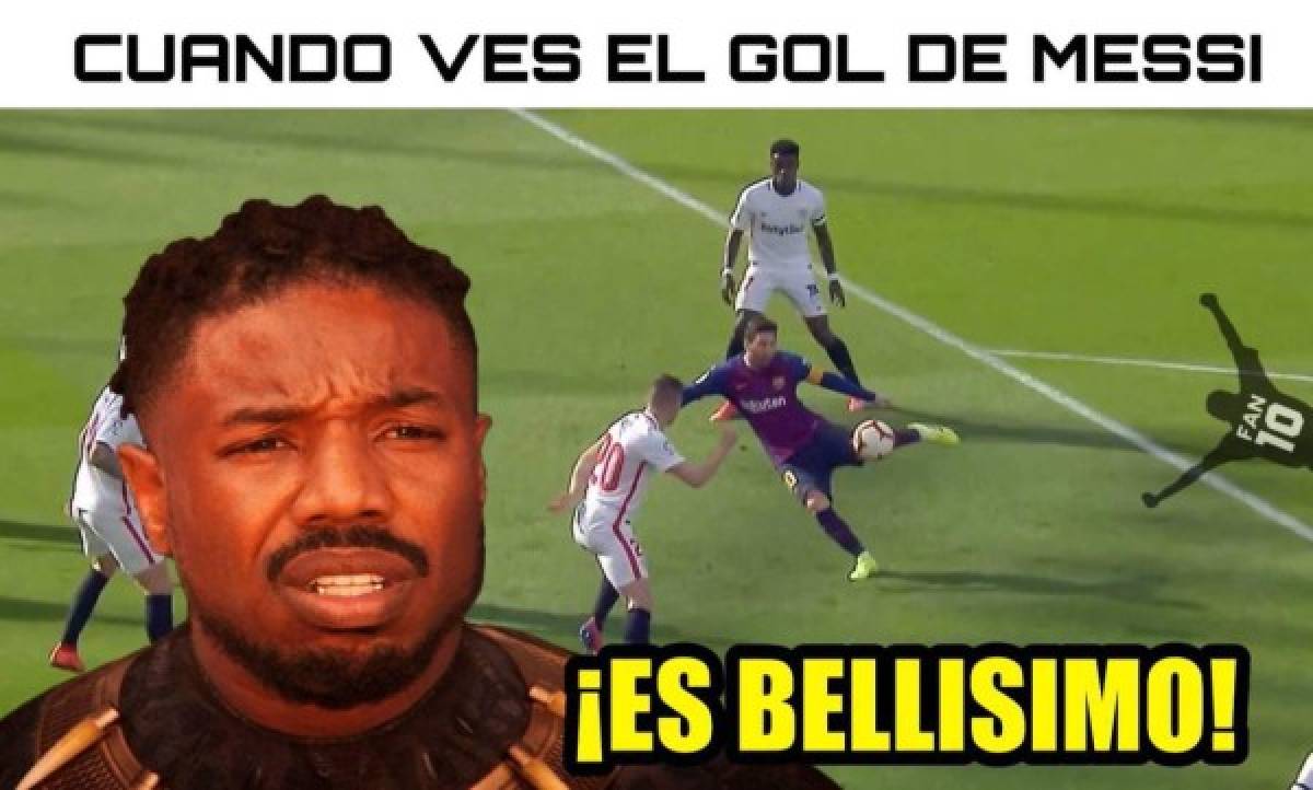 Los despiadados memes del triunfo del Barcelona ante Sevilla con Messi de protagonista