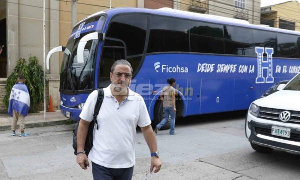 ¡CHULO! Así es el autobús en el que se mueve la Selección de Honduras
