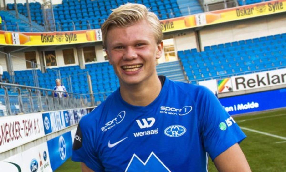 Así ha sido la evolución física de Erling Haaland, el goleador del Borussia Dortmund