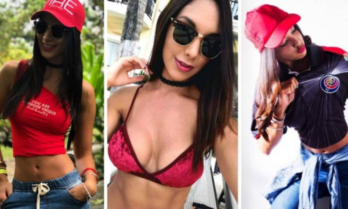 Dorelyn Rojas, la hermosa modelo tica que se emociona con el Mundial de Rusia