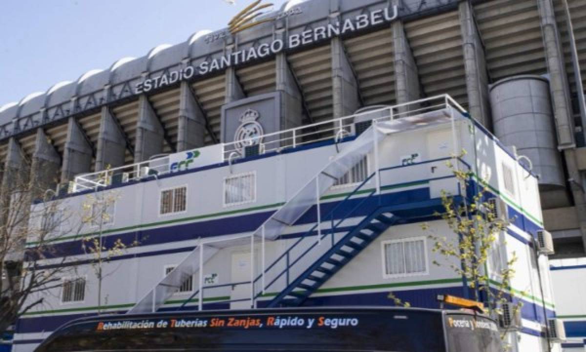 Pese a las obras de remodelación, Real Madrid cede el Bernabéu para combatir el coronavirus