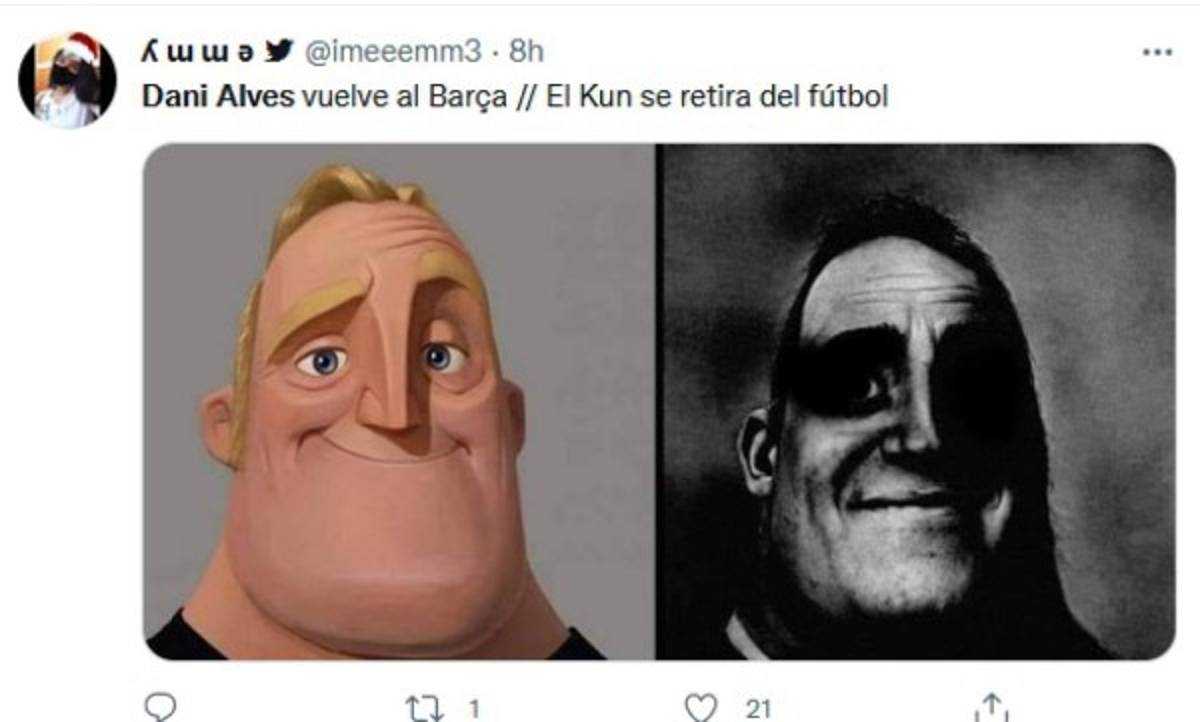 Dani Alves regresa al Barcelona y los memes destrozan al jugador brasileño por su edad