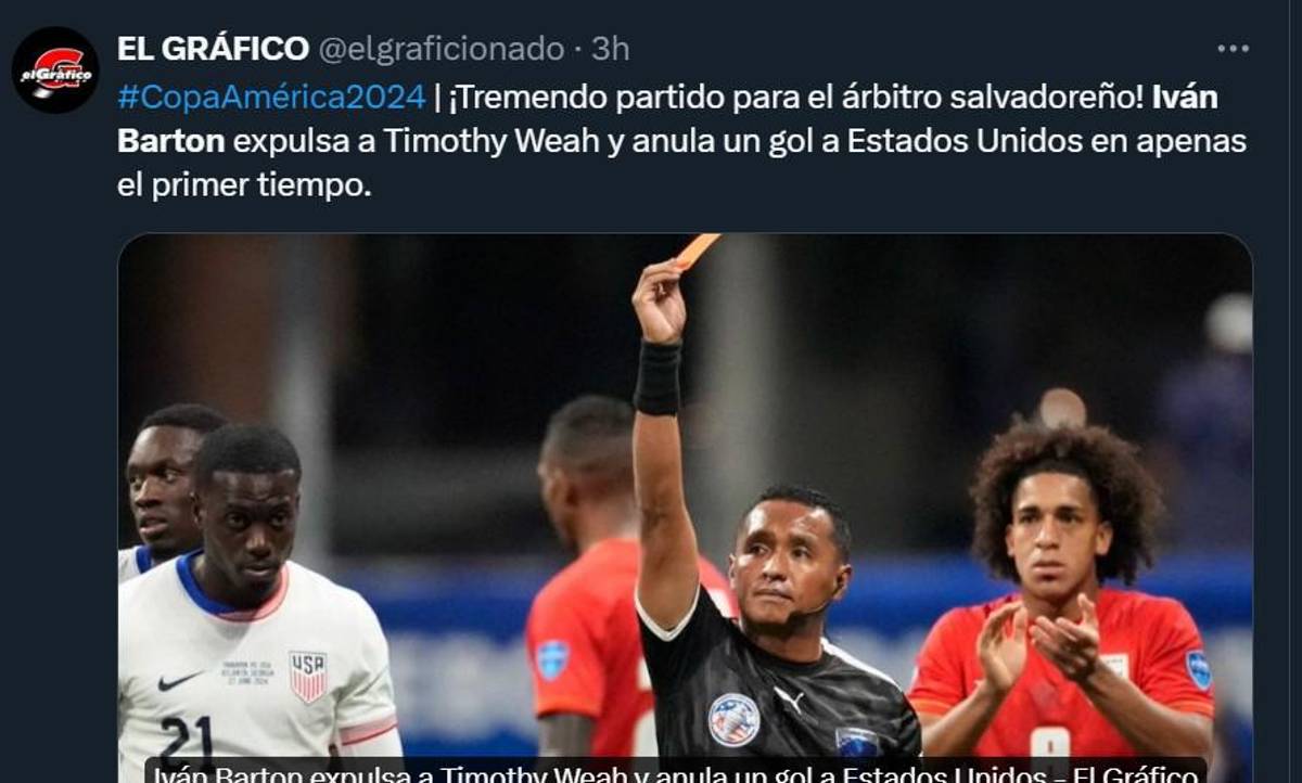 Destrozan a Iván Barton tras el batacazo de Panamá a USA: “Además de malo es un sinvergüenza”