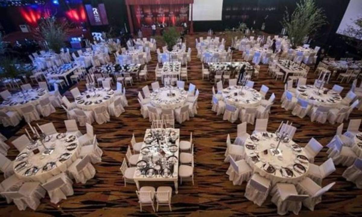 ¡De lujo! Así es por dentro y fuera el salón de la fiesta de la boda entre Messi y Antonella