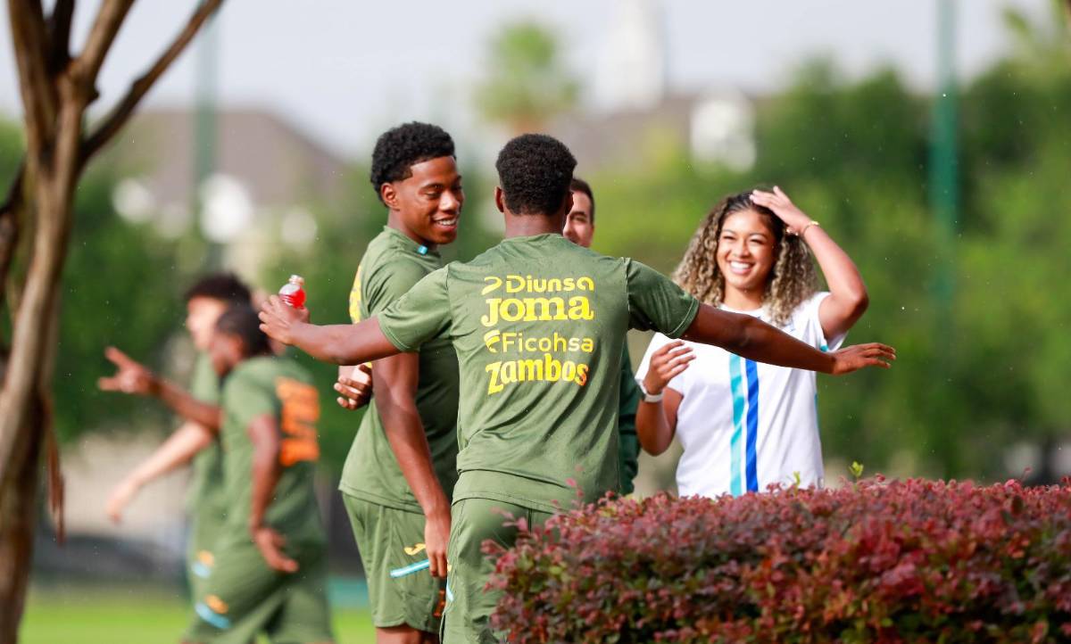 Keyrol bailó punta y la ausencia de un Olimpia: así fue el tercer entreno de Honduras