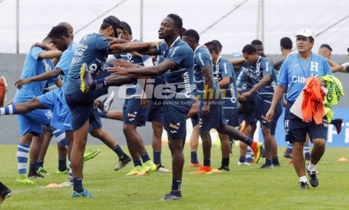 FOTOS: El duro entreno de Eddie Hernández y las novedades en la Selección