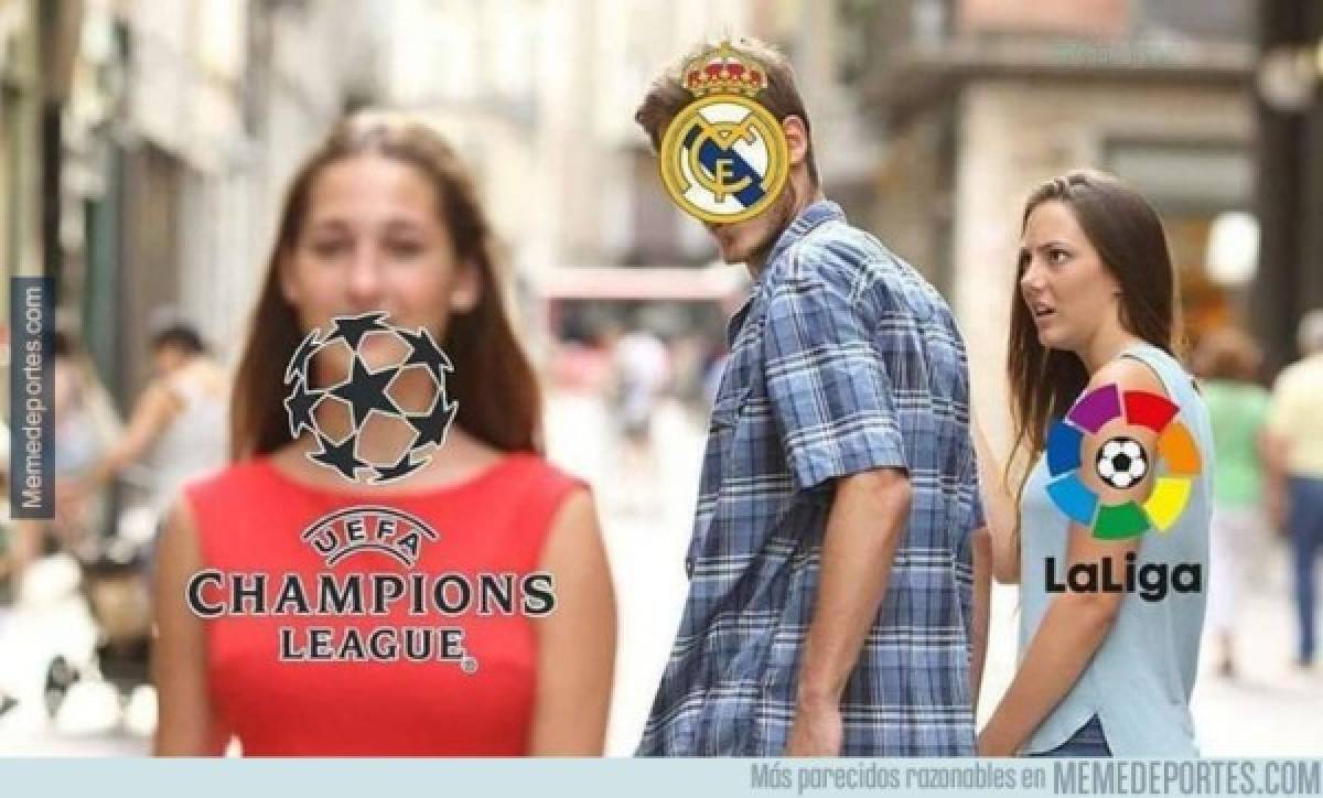 La Champions League, protagonista de los mejores memes del día