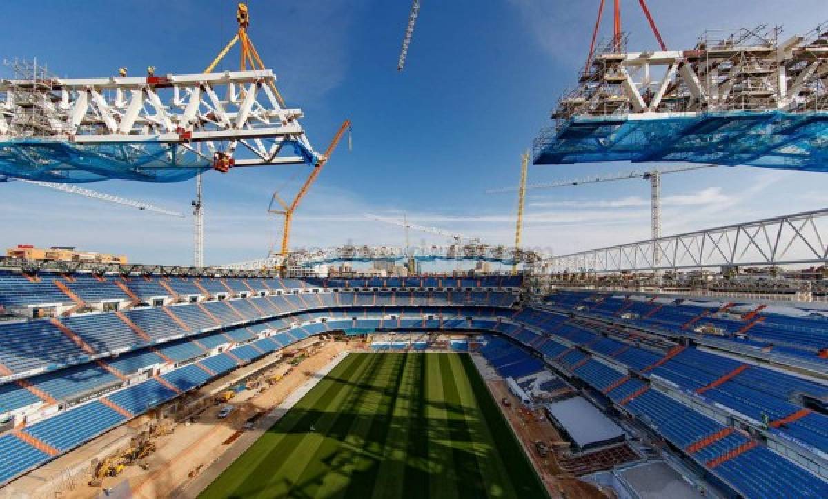 Va tomando forma: Real Madrid muestra más avances de la transformación del Santiago Bernabéu