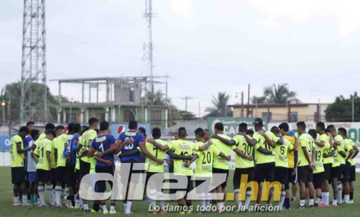 Las dos caras de la final... Alegría en Motagua y concentración en Platense
