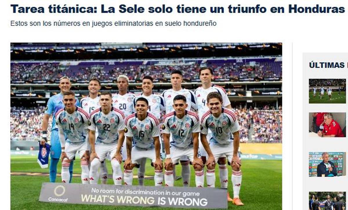 Lo que dicen en Costa Rica previo a la batalla: Día para romper y cambiar la historia en Honduras; el verdugo de técnicos mexicanos