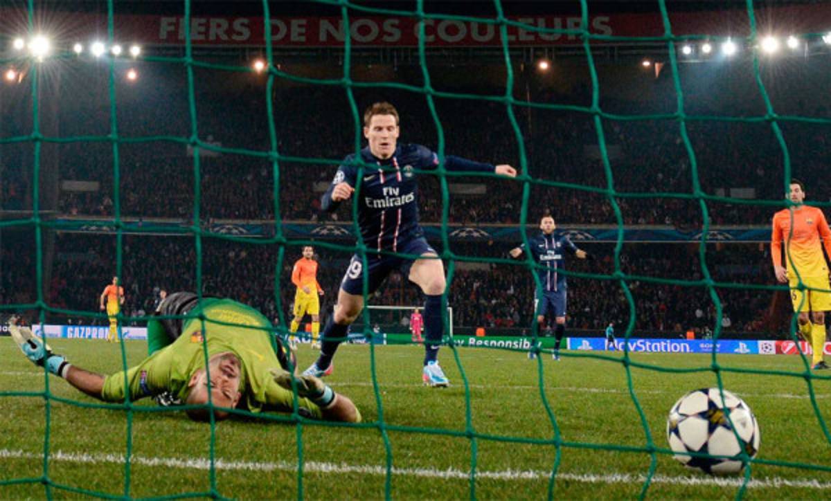 PSG saca empate de último minuto ante Barcelona en la 'Champions'.