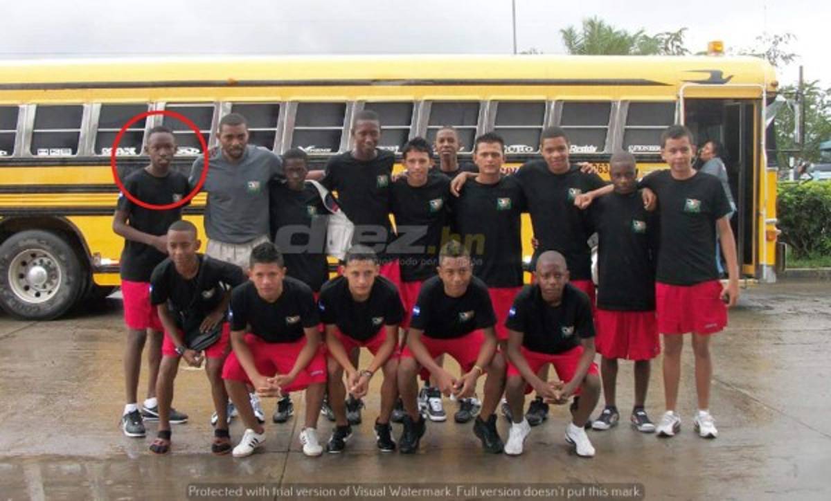 ¡Inéditas! Así fue el inicio de Alberth Elis en el fútbol en Puerto Cortés cerca del Platense