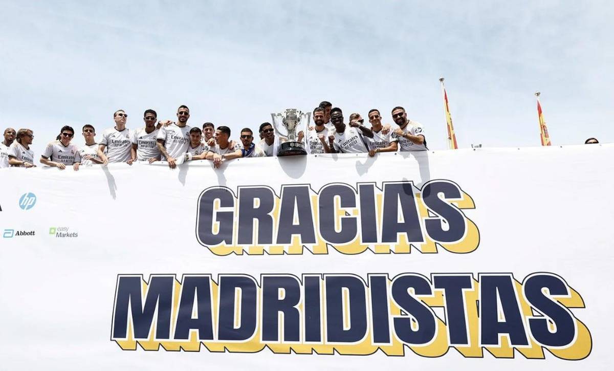 El próximo fichaje, la petición a Modric y Mbappé ‘presente’: Así festejó Real Madrid su Liga Española número 36