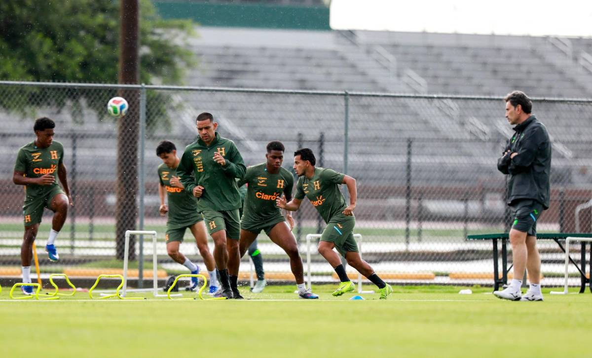 Keyrol bailó punta y la ausencia de un Olimpia: así fue el tercer entreno de Honduras