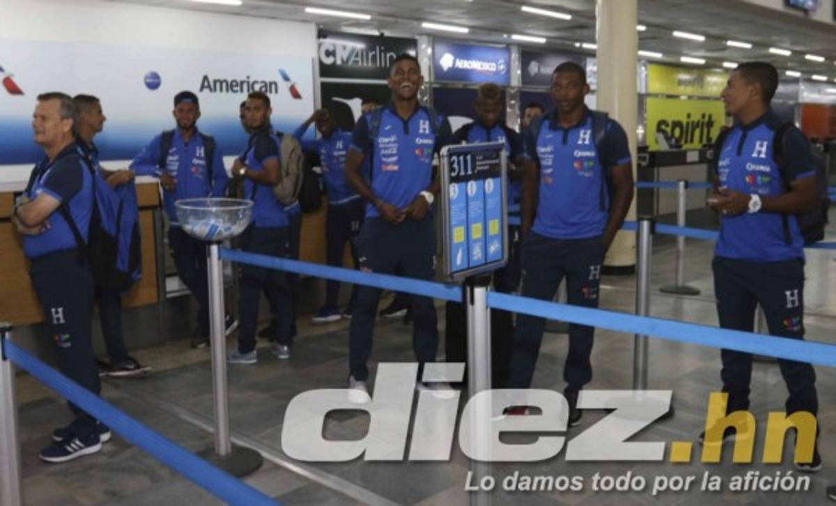 Los rostros de la Selección de Honduras previo al viaje a Trinidad y Tobago