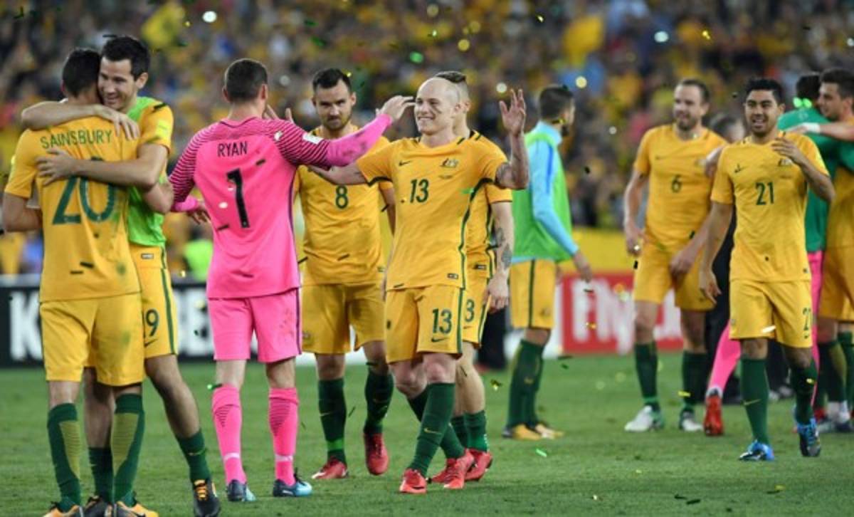 La otra cara de la moneda: Así festejó Australia el pase a Rusia 2018