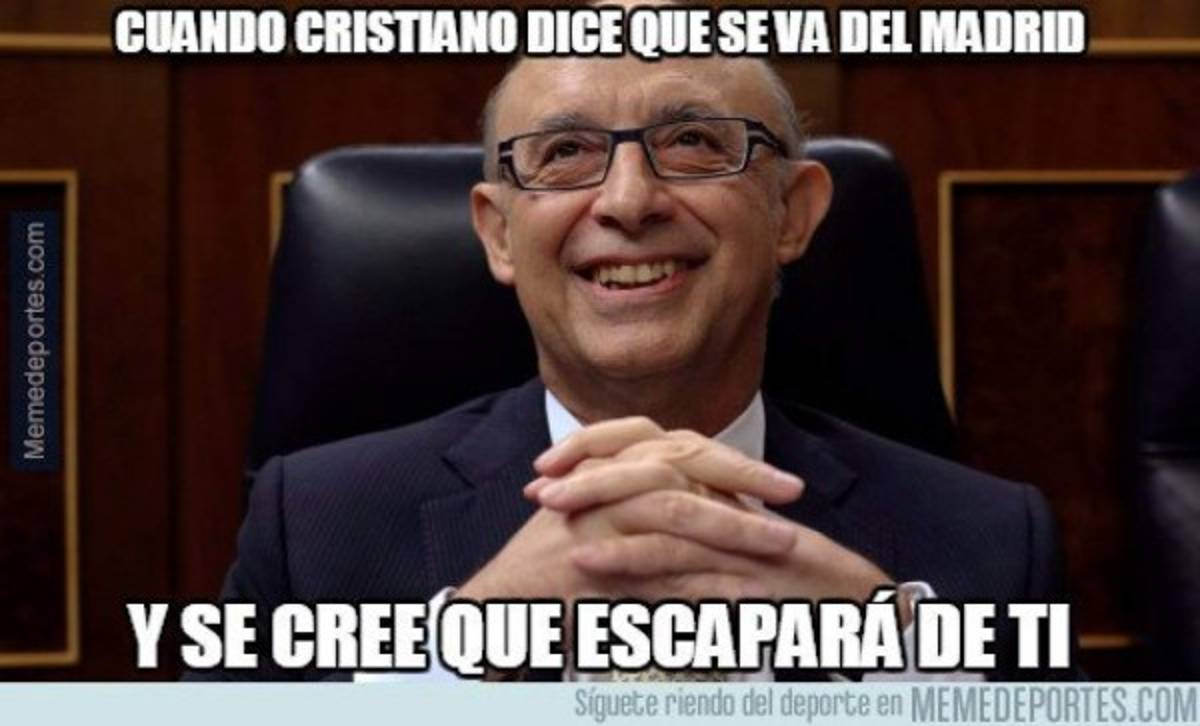Los mejores memes de la supuesta salida de Cristiano Ronaldo del Real Madrid