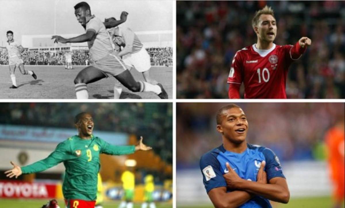 ¡Los más jóvenes de los mundiales! Mbappé, Hakimi y Wagué buscan aumentar la lista