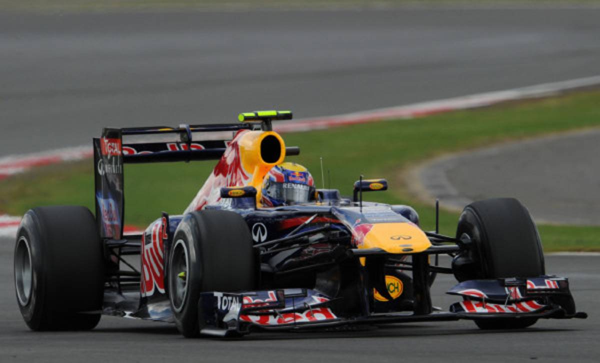 Mark Webber consigue la pole position para el GP de Gran Bretaña