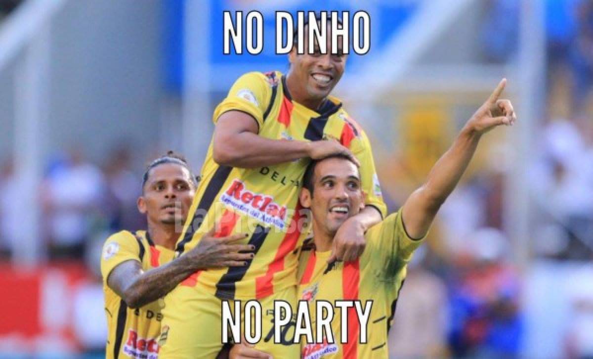 Hasta Ronaldinho sale a relucir en memes de la Fecha 2 en Honduras